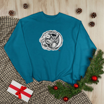 Owl Tattoo Artwork - Unisex Sweatshirt
