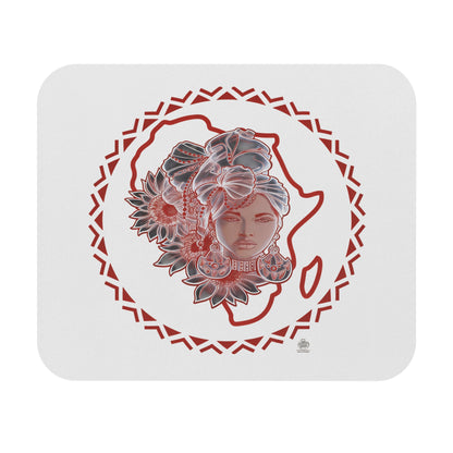 Gele Girl -  Mouse Pad — Slim Rectangular Desk Mat