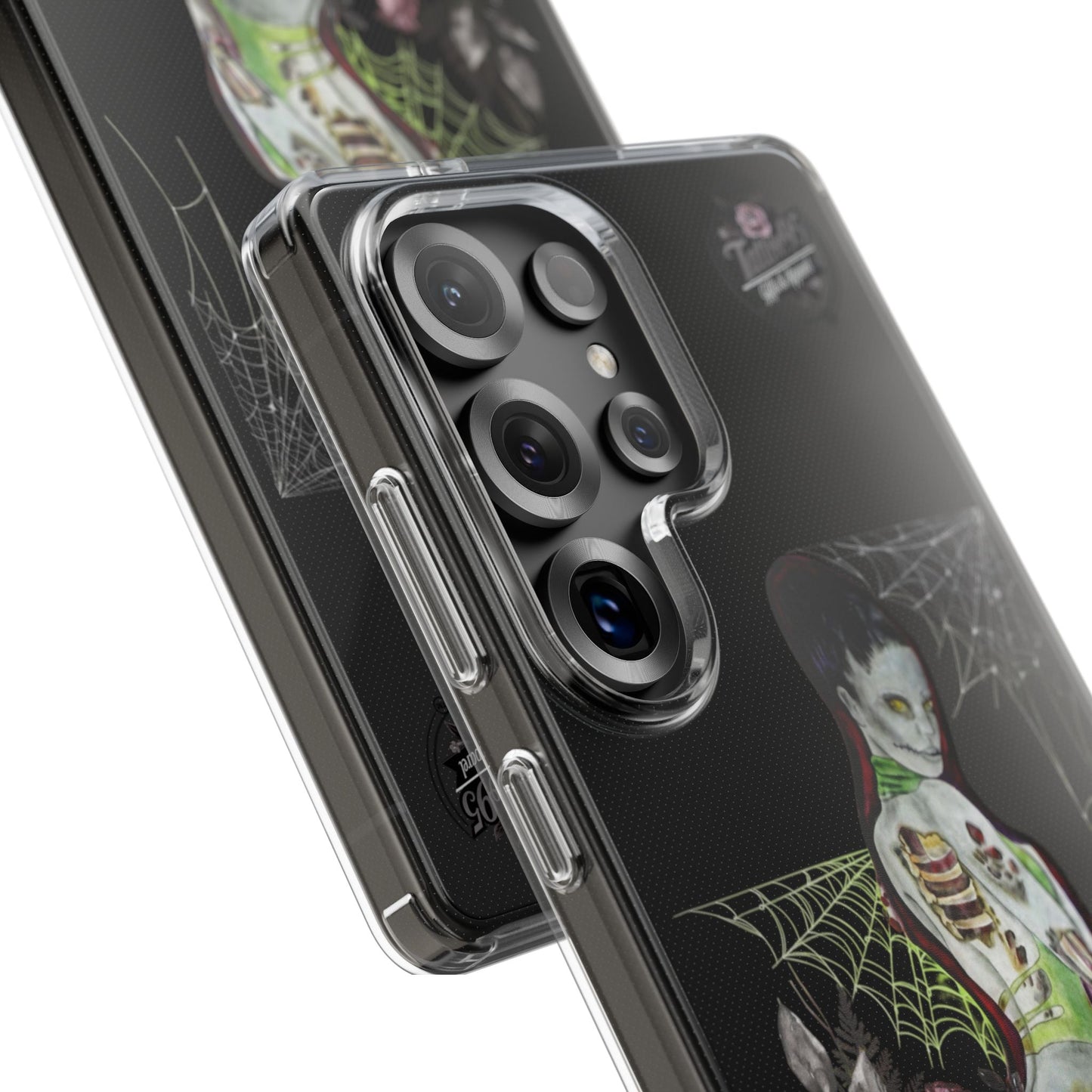 Zombie Lady Deadrah - Galaxy 24 Series & Galaxy 25 Series Phone Case - Black Background