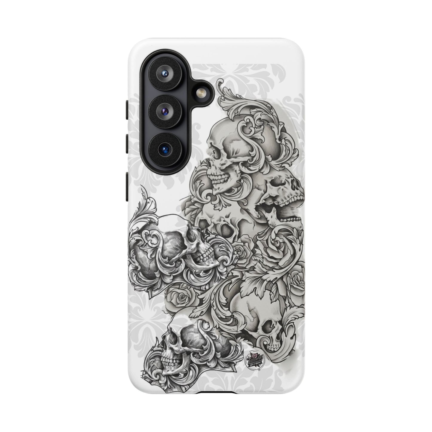 Cascading Skulls - Tough Phone Cases Available in most Galaxy series.