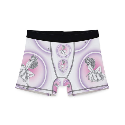 Pretty Bunny Vintage Artwork - Men's Boxers