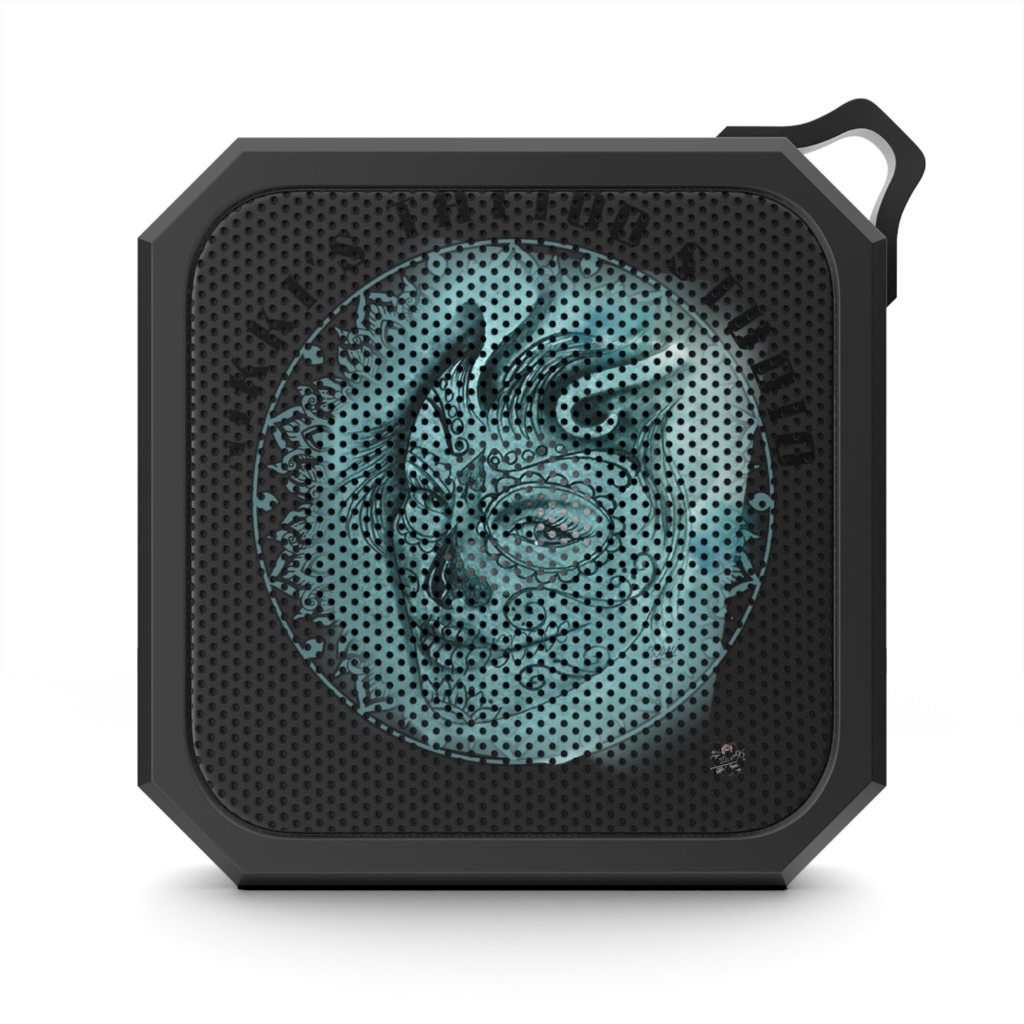 Beautiful Face Tattoo Artwork - Outdoor Bluetooth Speaker