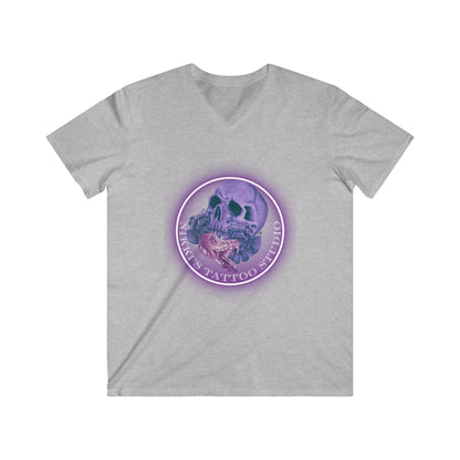 Nikki's Tattoo Studio Collection - 30 Year Anniversary Edition - Skull and Snake T-Shirt Vneck