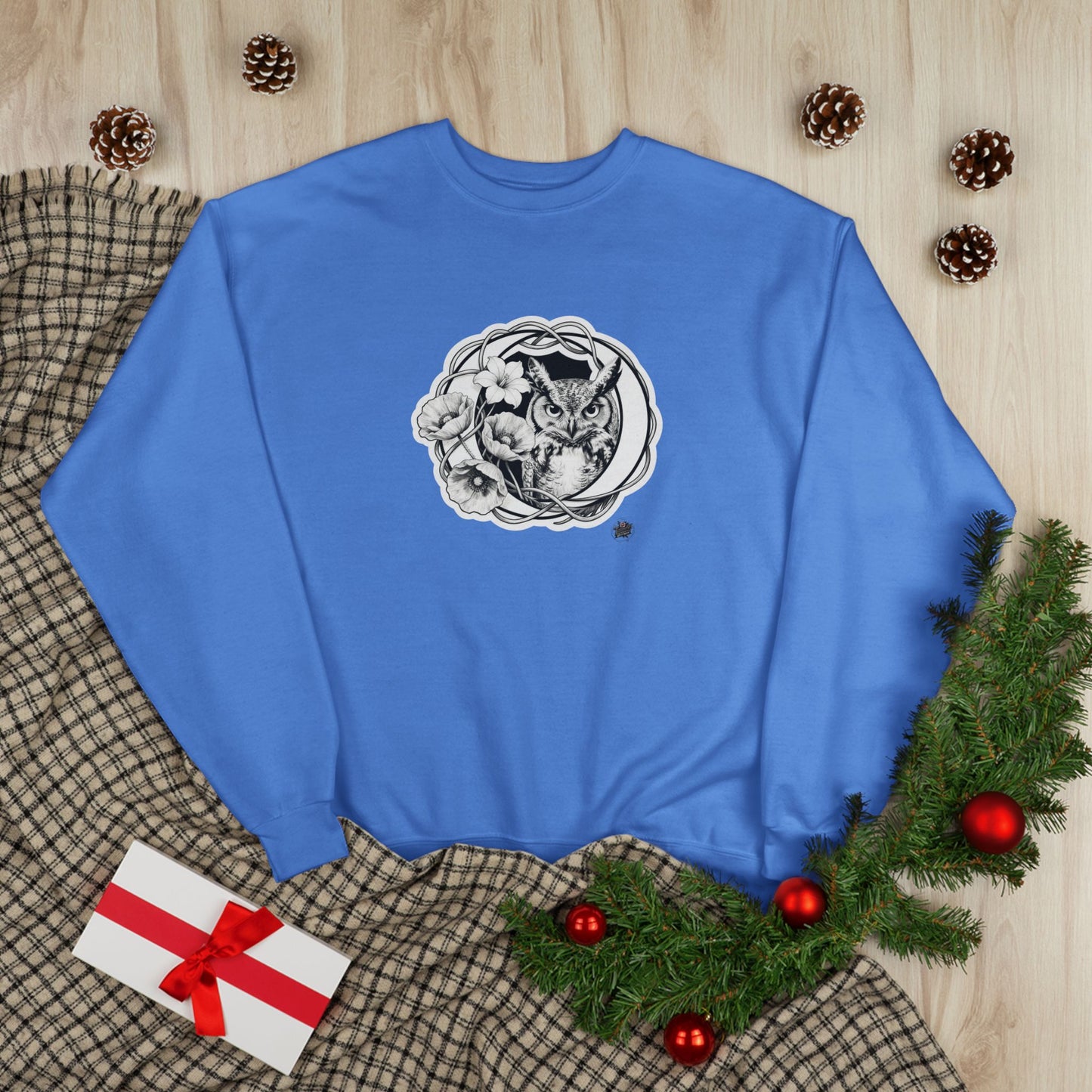 Owl Tattoo Artwork - Unisex Sweatshirt