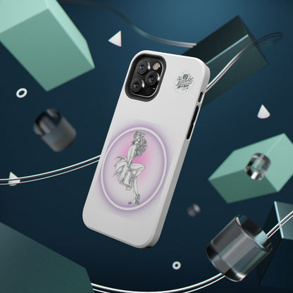 Pretty Bunny Vintage Artwork - iPhone Case