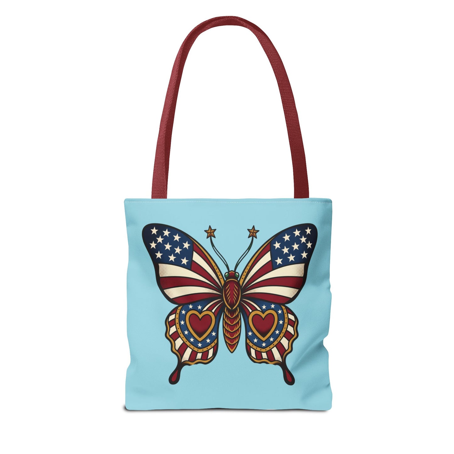 Butterflies Are Free Patriotic Celebration Tote Bag