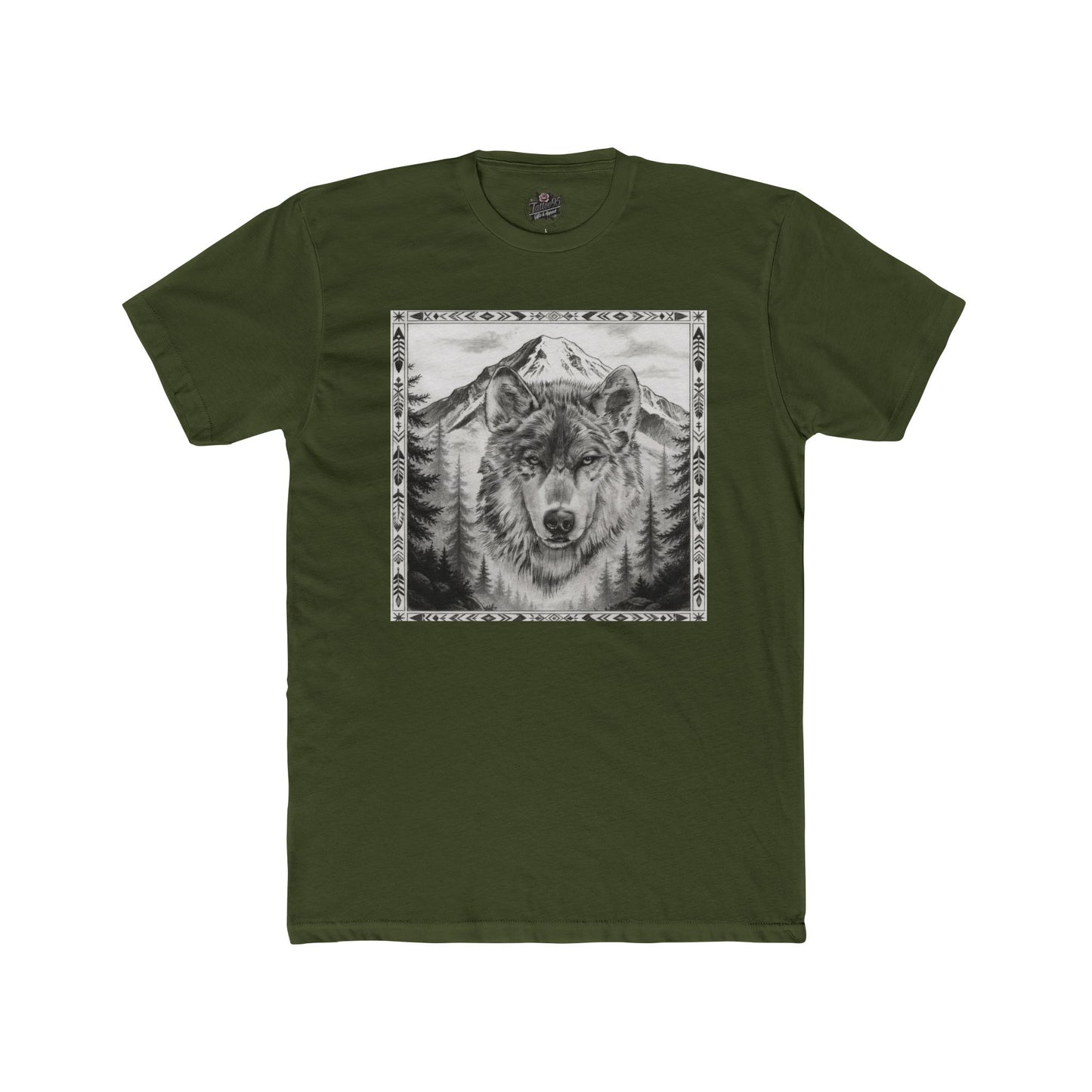 Wolf Mountain T-Shirt — Unisex Cotton Crew Tee