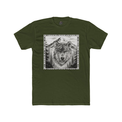 Wolf Mountain T-Shirt — Unisex Cotton Crew Tee