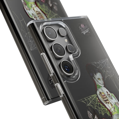 Zombie Lady Deadrah - Galaxy 24 Series & Galaxy 25 Series Phone Case - Black Background