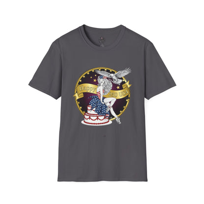 Patriotic '250 Years of Faith in the USA' T-Shirt — Happy Birthday America