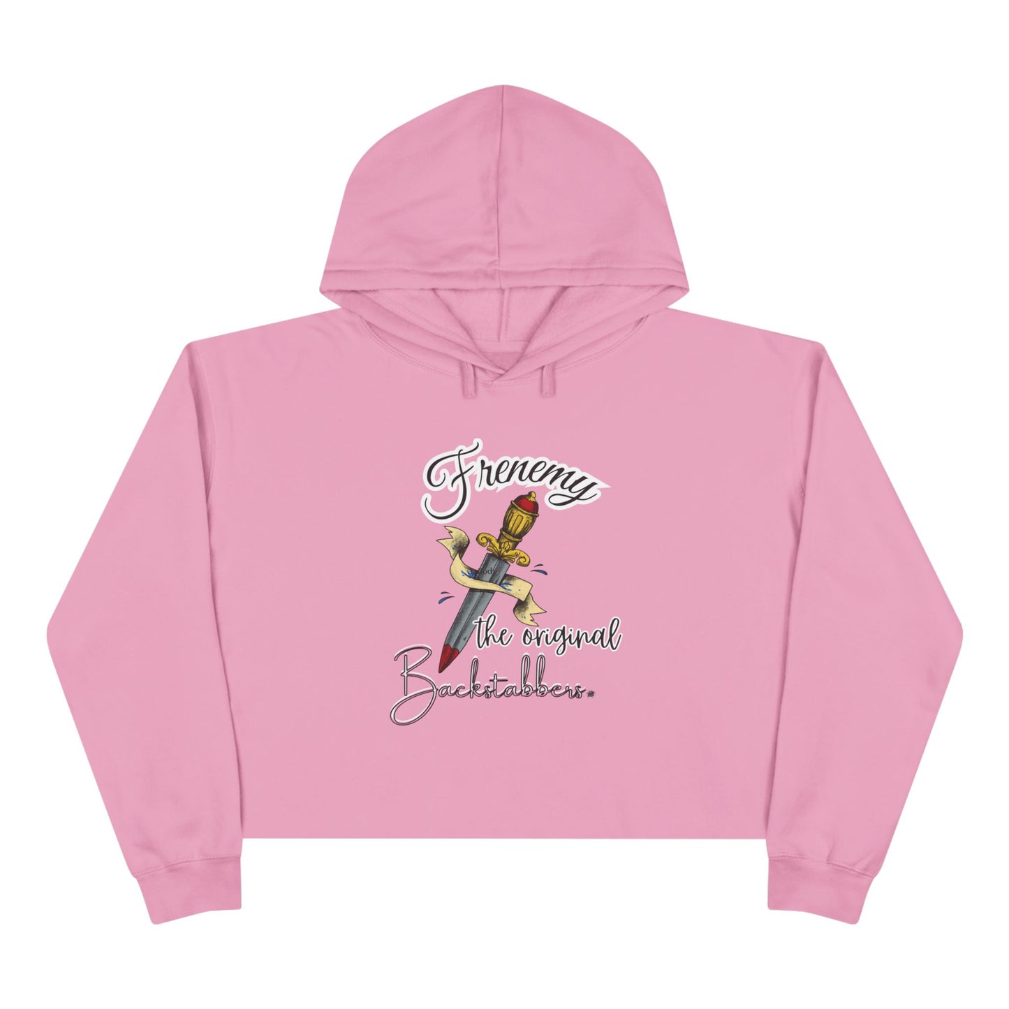 Frenemies - Crop Hoodie Sweatshirt