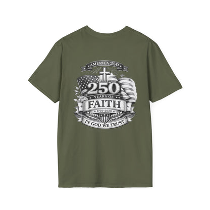 250 Years of Freedom - Happy Birthday America Unisex Tshirt, tees for women and men