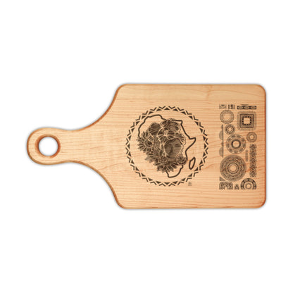 Gele Girl - Engraved Cutting Board — Decorative Serving & Chopping Board