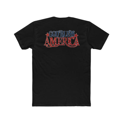 Land of the Free because of the Brave T-Shirt — Unisex Cotton Crew Tee