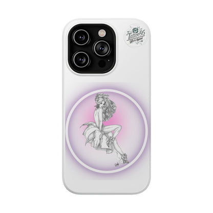 Pretty Bunny Vintage Artwork - iPhone Case
