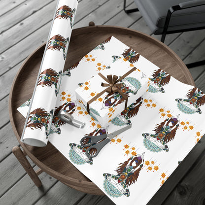 Yoga Goddess Meditation Lotus Mandala - Gift Wrapping Paper
