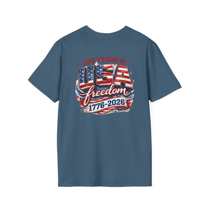 2026 Happy Birthday America Eagle T-Shirt Unisex