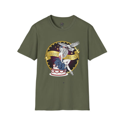 Patriotic '250 Years of Faith in the USA' T-Shirt — Happy Birthday America