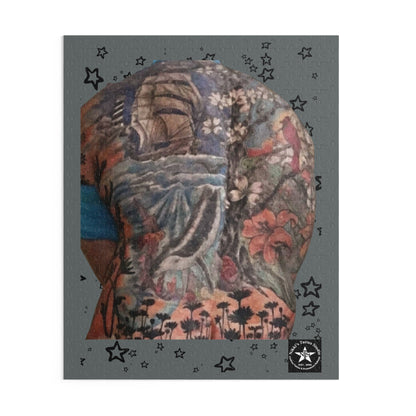Nikki's Tattoo Studio Collection - Puzzle Game:  Back Tattoo SIZES: 14" x 11", 10" x 8" or 16" x 20"