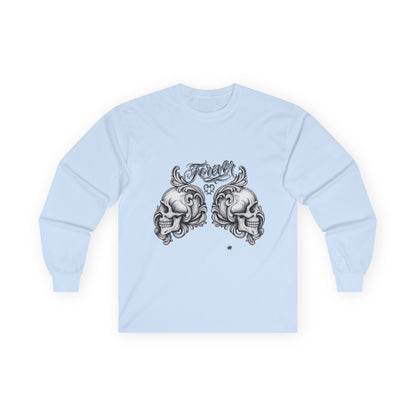 Forever Love Long Sleeve — Skull Duo Graphic Tee