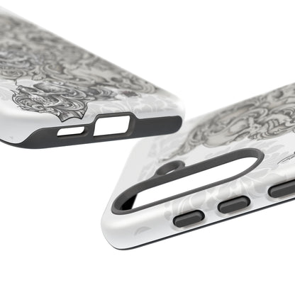 Cascading Skulls - Tough Phone Cases Available in most Galaxy series.