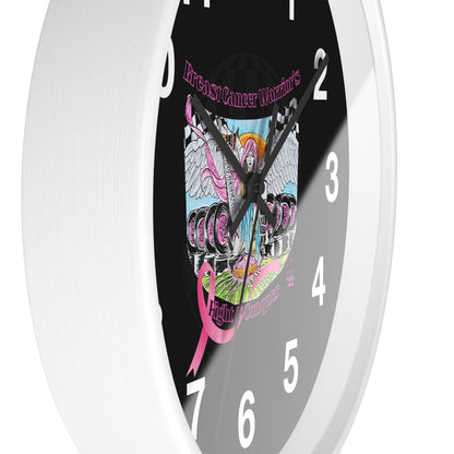 Nikki's Tattoo Studio Collection - Fight and Conquer Warrior Wall Clock — Charlotte Motor Speedway 2022 Commemorative