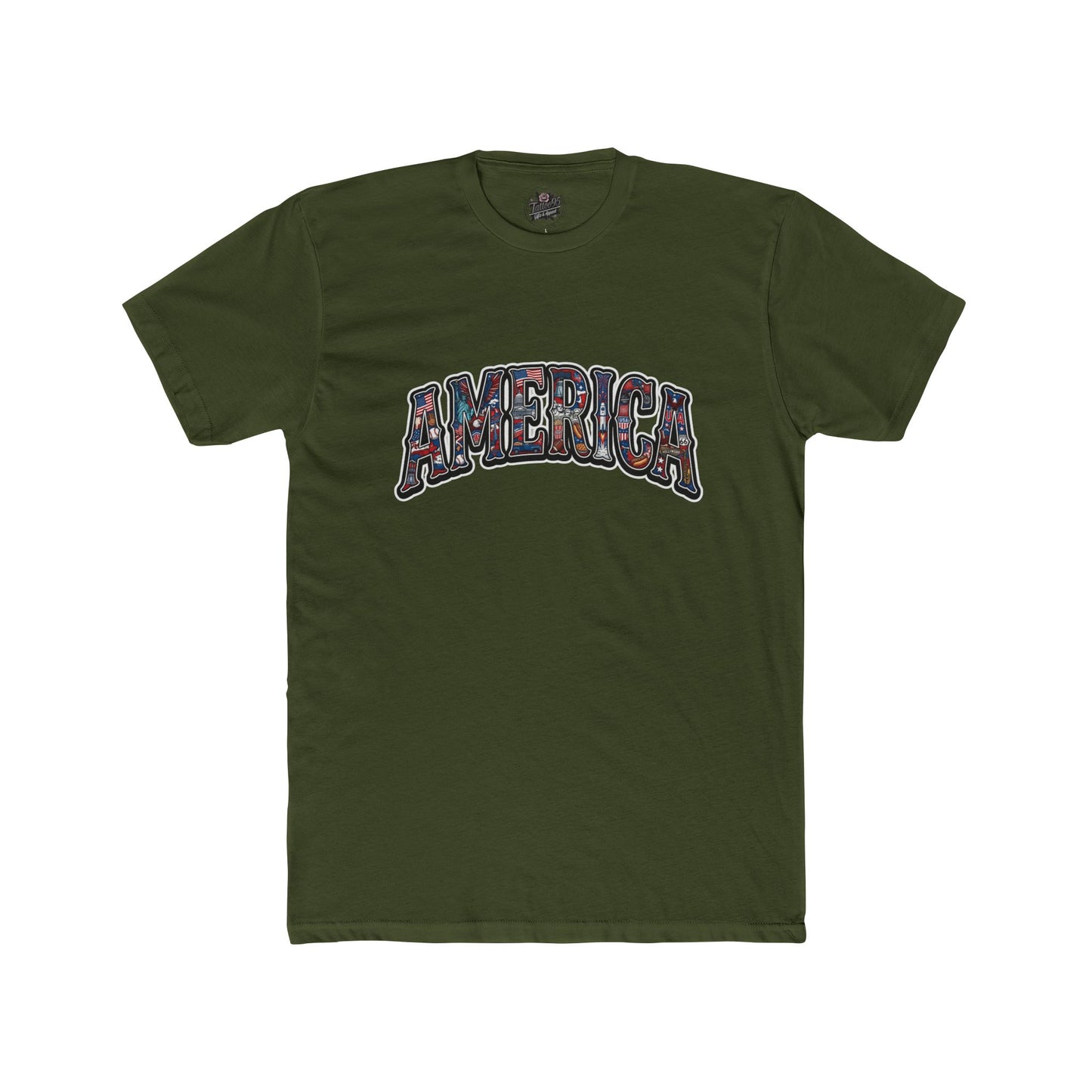 American Anchor Flag Crew Tee