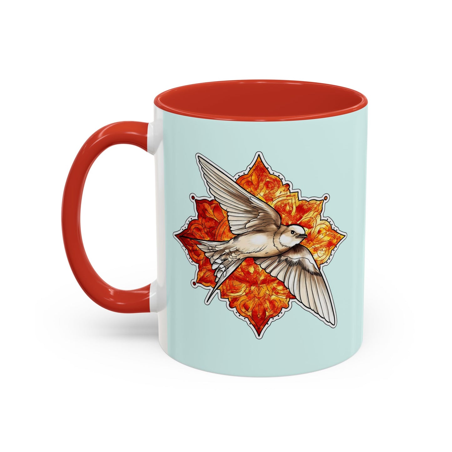 Swallow Bird Ceramic Coffee Mug – Accent 11/15 oz