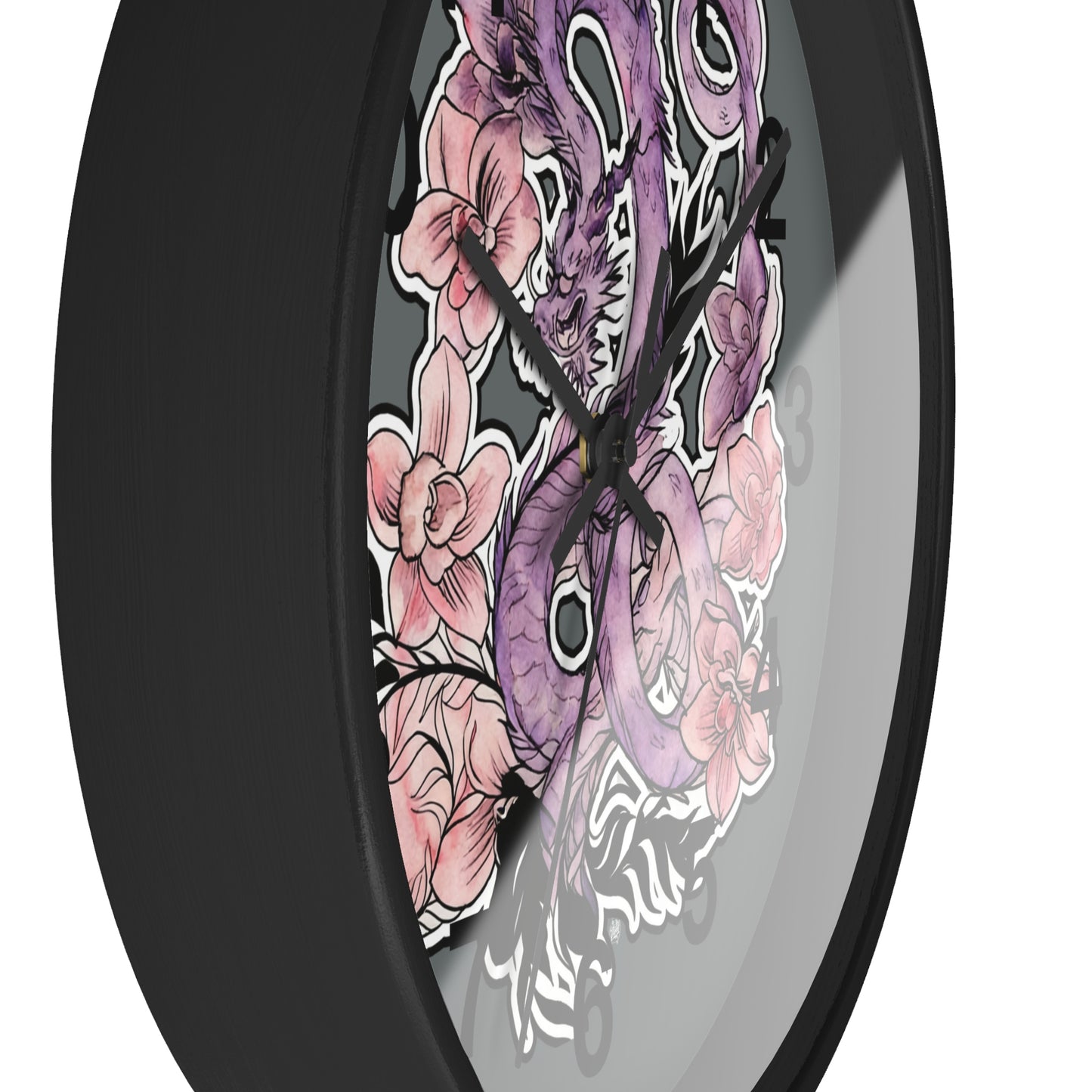Dragon Orchids - Wall Clock