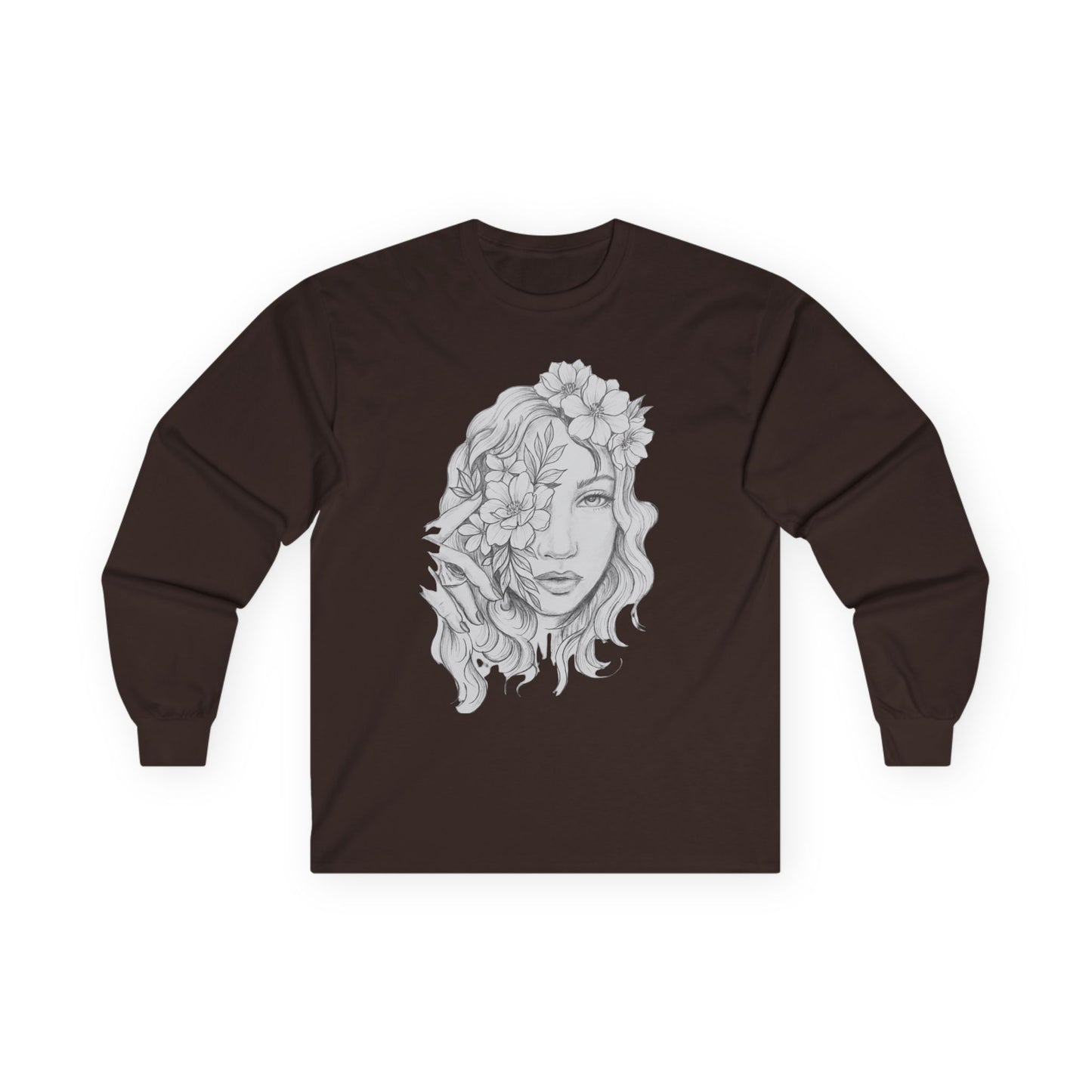 Flower Child - Long Sleeve Ultra Cotton T-Shirt