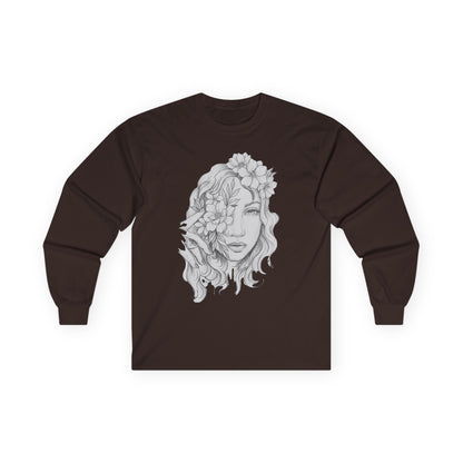 Flower Child - Long Sleeve Ultra Cotton T-Shirt