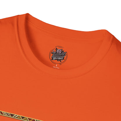 Royal by Nature - Orange T-Shirt — Unisex Lightweight Crew Tee