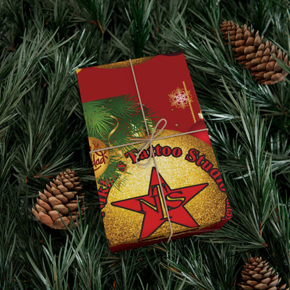 Nikki's Tattoo Studio Collection - Gift Wrapping - ORNAMENTAL Gift Wrapping Paper