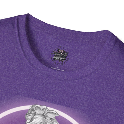 Pretty Bunny Vintage Artwork - Unisex Soft-Style T-Shirt