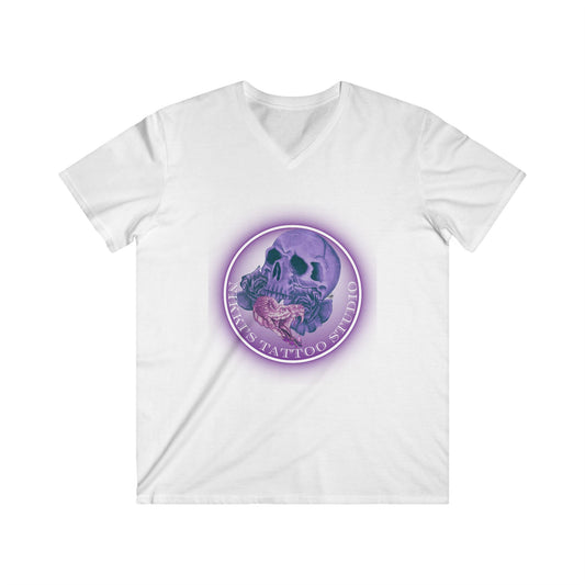 Nikki's Tattoo Studio Collection - 30 Year Anniversary Edition - Skull and Snake T-Shirt Vneck