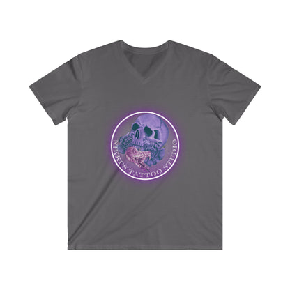 Nikki's Tattoo Studio Collection - 30 Year Anniversary Edition - Skull and Snake T-Shirt Vneck