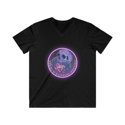 Nikki's Tattoo Studio Collection - 30 Year Anniversary Edition - Skull and Snake T-Shirt Vneck