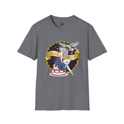 Patriotic '250 Years of Faith in the USA' T-Shirt — Happy Birthday America