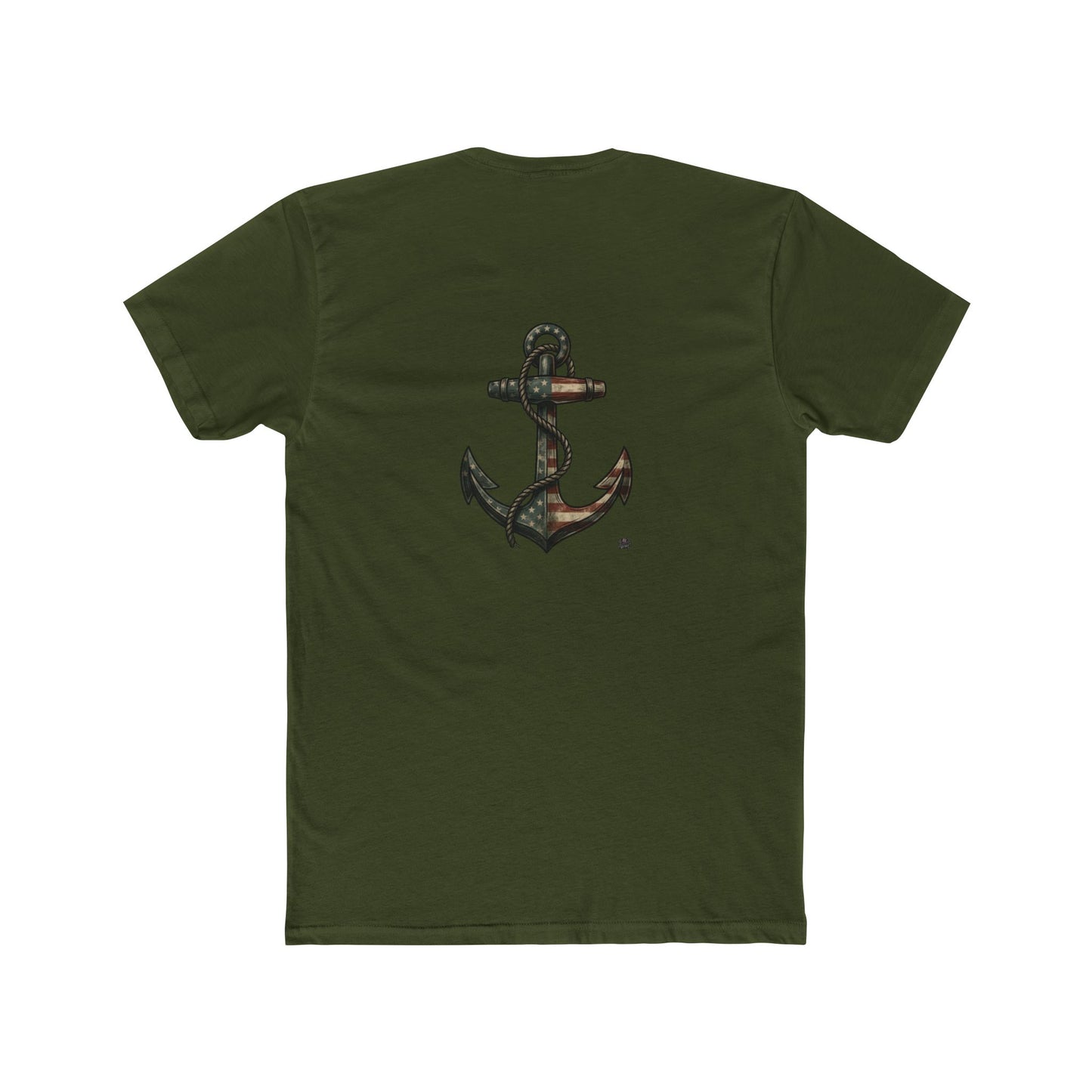 American Anchor Flag Crew Tee