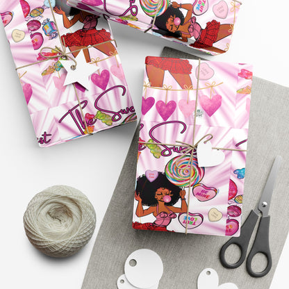 Candy Girl (The Sweetest) - Gift Wrapping Paper