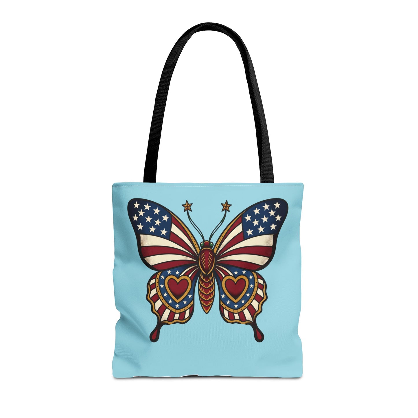 Butterflies Are Free Patriotic Celebration Tote Bag