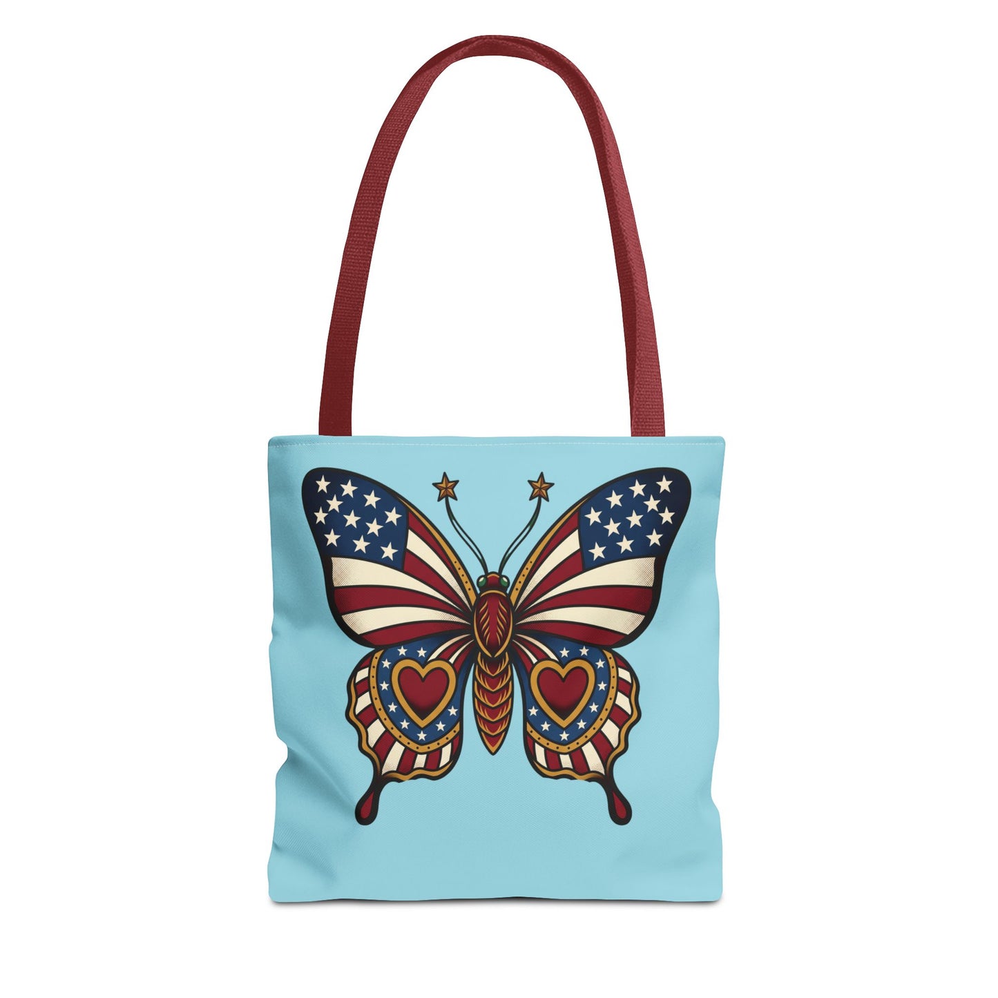 Butterflies Are Free Patriotic Celebration Tote Bag