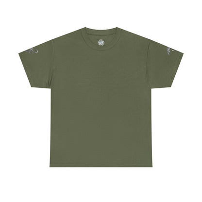 Skulls Filigree - Military Green T-Shirt