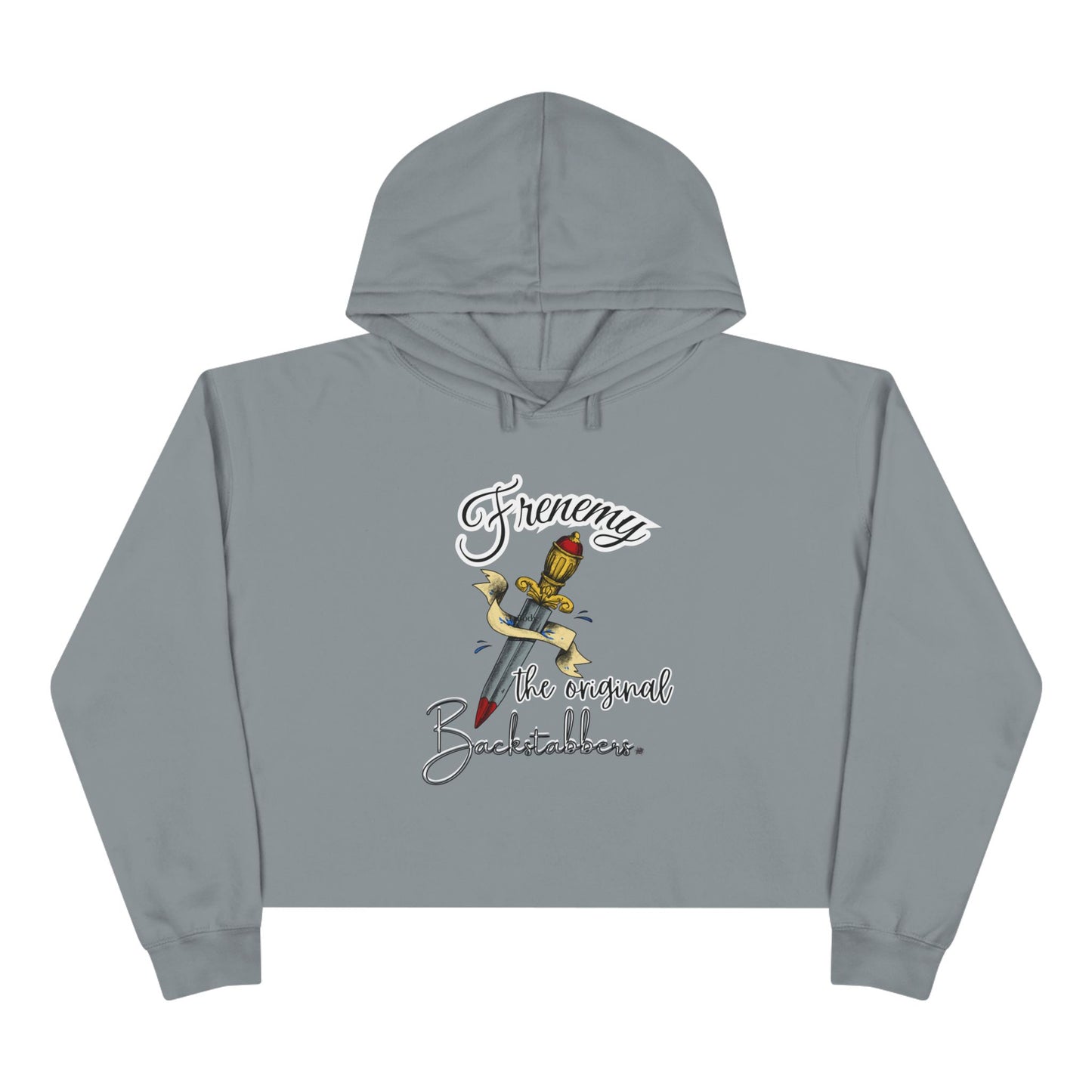 Frenemies - Crop Hoodie Sweatshirt