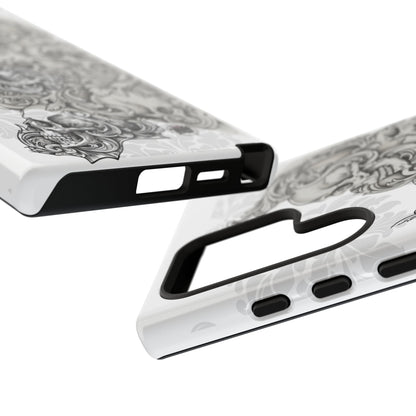 Cascading Skulls - Tough Phone Cases Available in most Galaxy series.