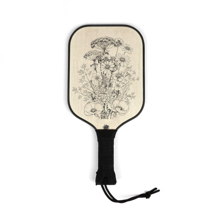 Wildflowers Tattoo Artwork - Pickleball Kit