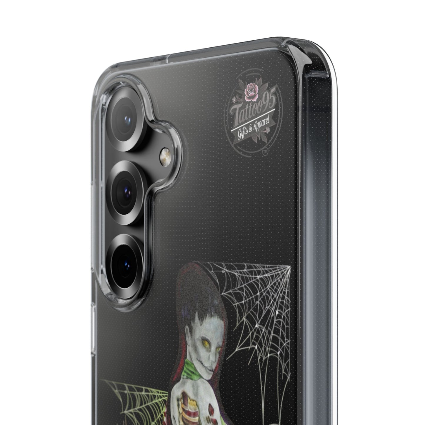 Zombie Lady Deadrah - Galaxy 24 Series & Galaxy 25 Series Phone Case - Black Background