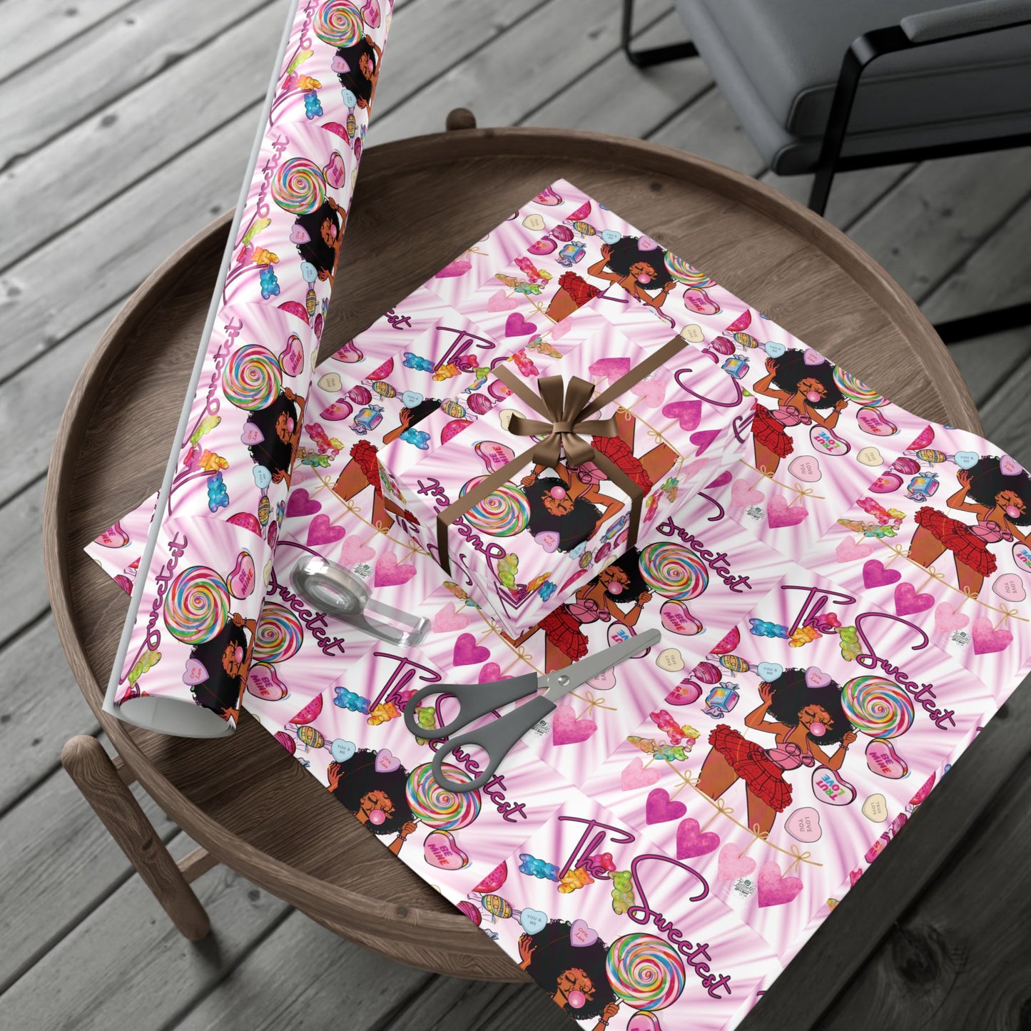 Candy Girl (The Sweetest) - Gift Wrapping Paper