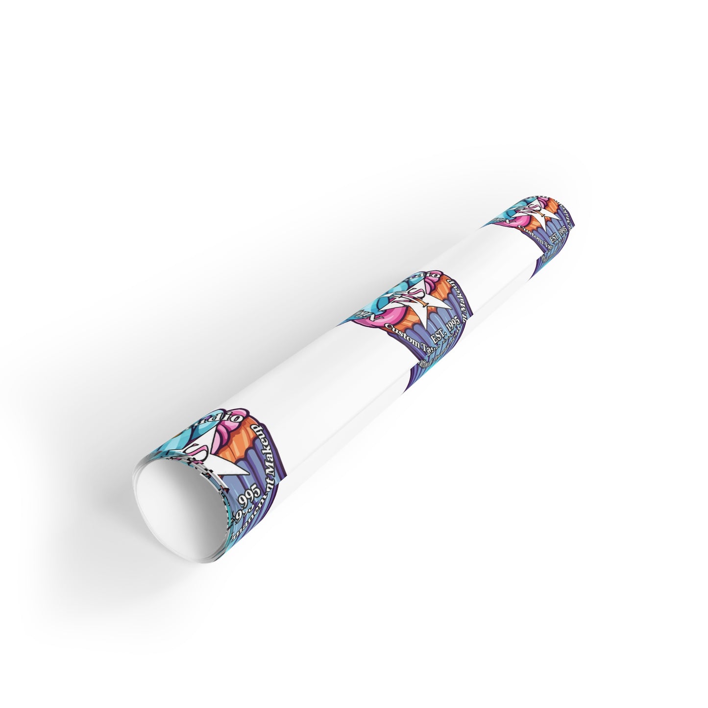 Nikki's Tattoo Studio Collection - Gift Wrapping - HAPPY BIRTHDAY Cupcake