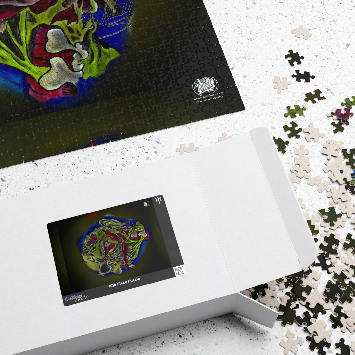 Zombie King of the Dead - Puzzle — Jewel-Toned Glossy Art (110/252/520/1014 pcs)